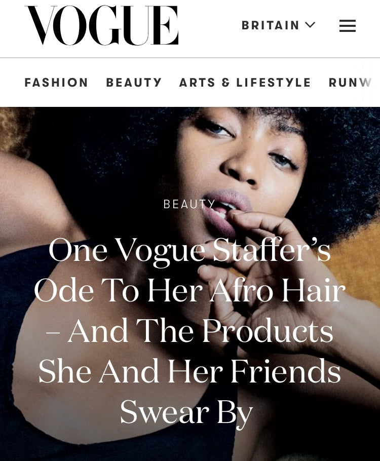 Our Healthy Hair Oil is Loved By Vogue Staff